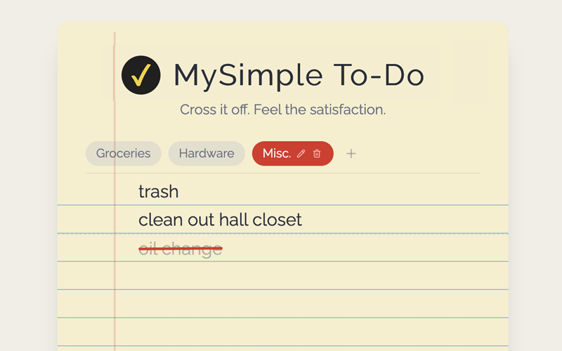 image of a paper list and a pencil